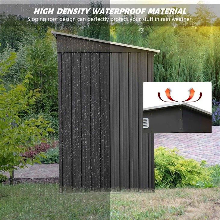 Garden Shed Metal Outdoor Shed Storage House Plastic